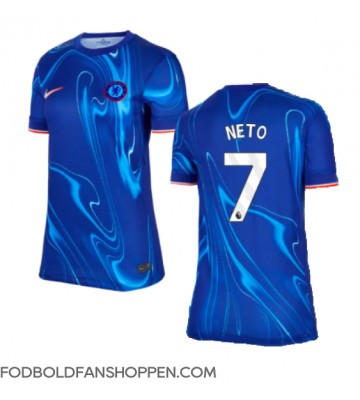 Chelsea Pedro Neto #7 Hjemmebanetrøje Dame 2024-25 Kortærmet